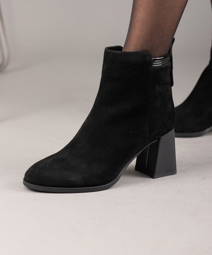 Botine piele naturala- MIDIA