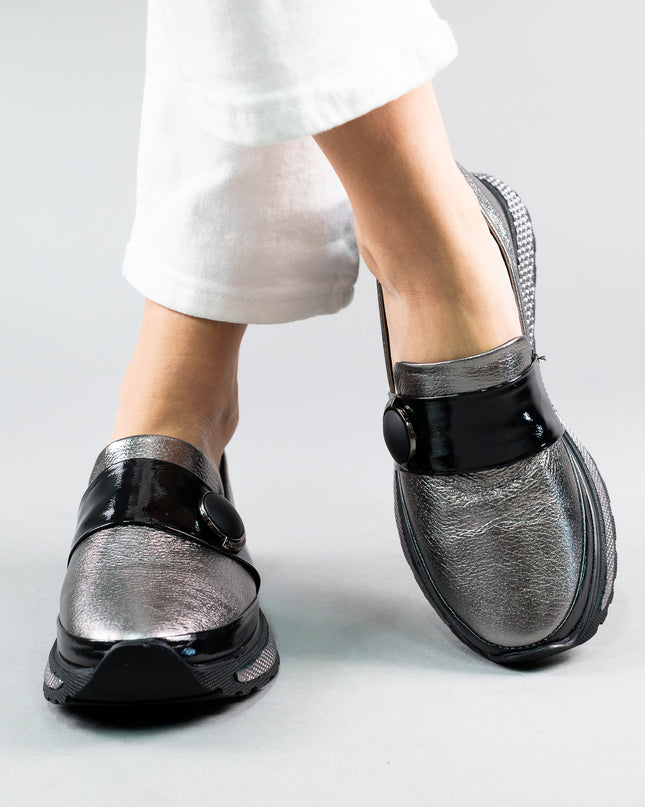 Pantofi casual din piele naturala- LEONA 2