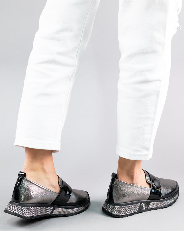 Pantofi casual din piele naturala- LEONA 2