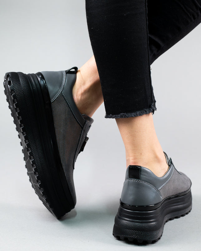 Pantofi casual piele naturala- KIRA 2