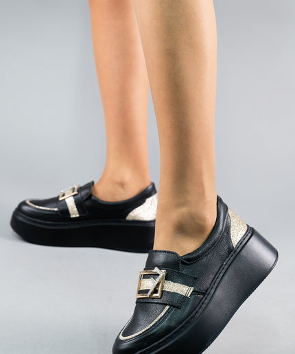 Pantofi casual piele naturala-LORAN