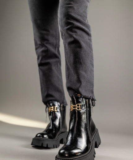 Ghete piele naturala-AMAYA 3