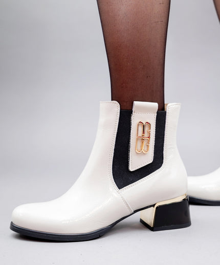 Ghete piele naturala- LIDIA