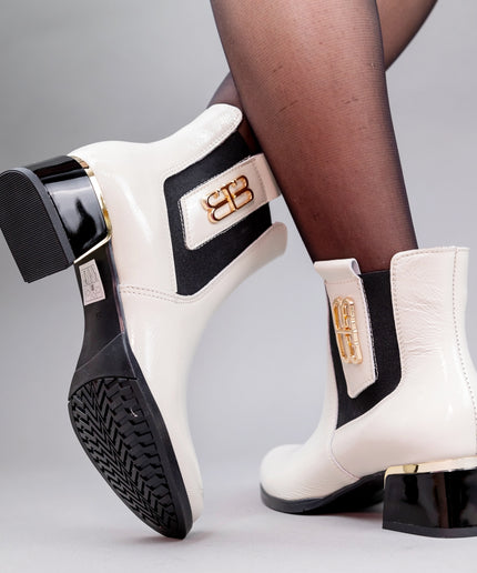 Ghete piele naturala- LIDIA