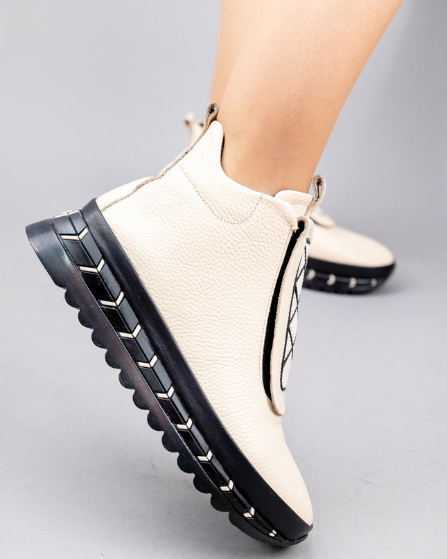 Ghete piele naturala- ZOE 2