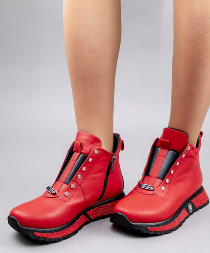 Ghete piele naturala- LUCY 2