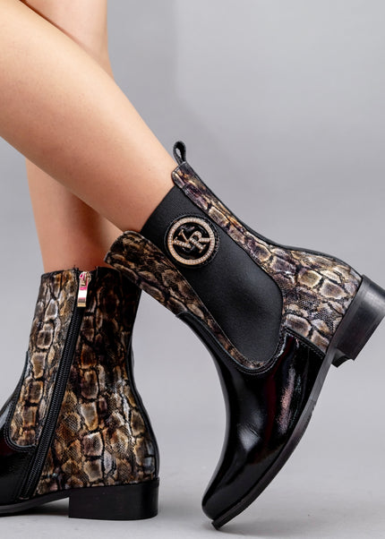 Botine piele naturala- LIRA