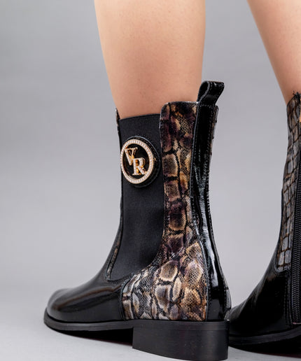 Botine piele naturala- LIRA