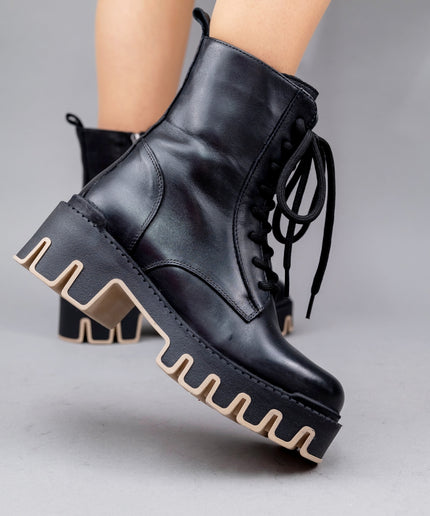 Ghete piele naturala- LAURA 1