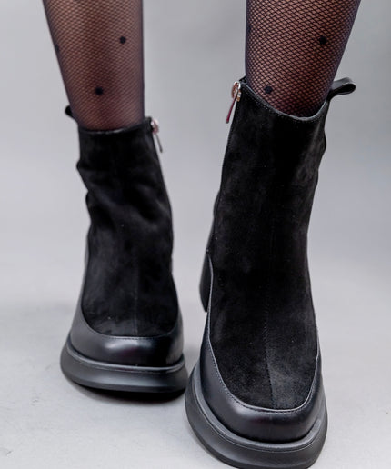 Ghete piele naturala- MADE