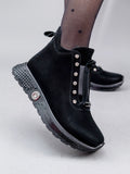 Ghete piele naturala- LUCY 1