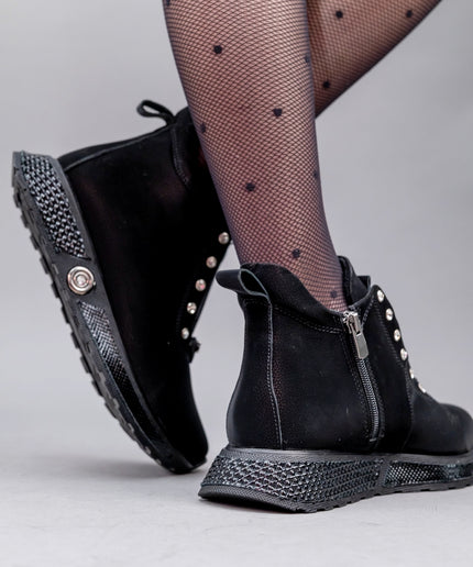 Ghete piele naturala- LUCY 1