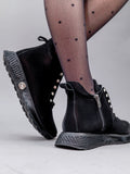 Ghete piele naturala- LUCY 1