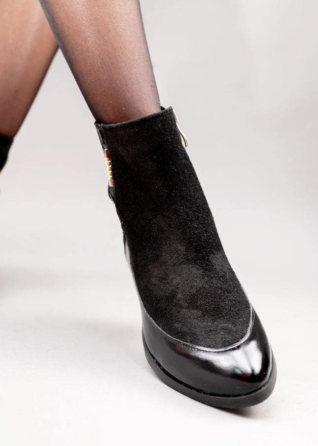 Botine piele naturala- VICTORIA
