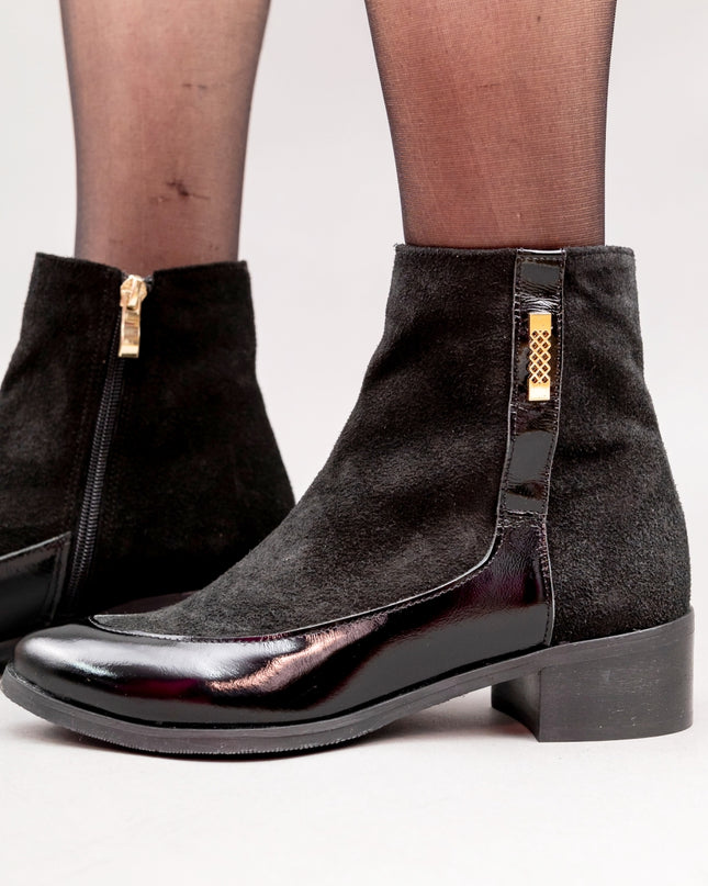 Botine piele naturala- VICTORIA