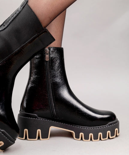 Ghete piele naturala- BERTA 1