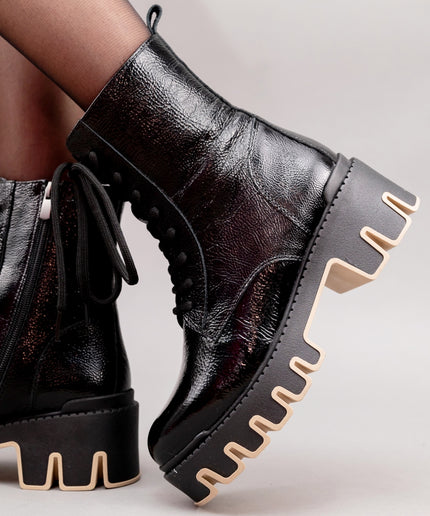 Ghete piele naturala- LAURA 2