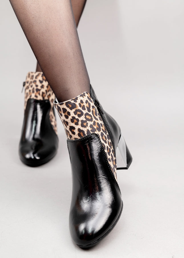 Botine piele naturala- MARGA