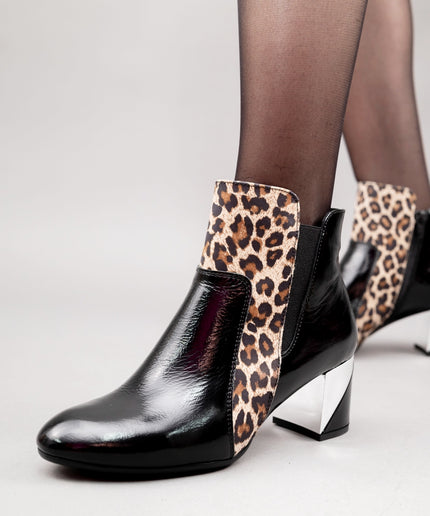 Botine piele naturala- MARGA