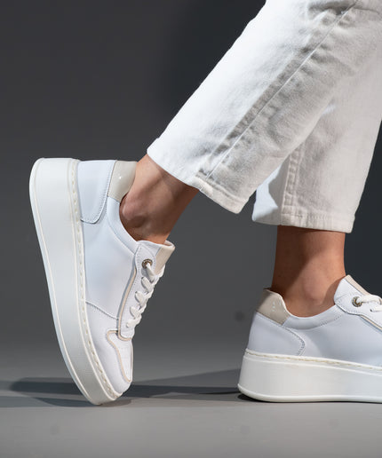 Pantofi sport piele naturala-OANA