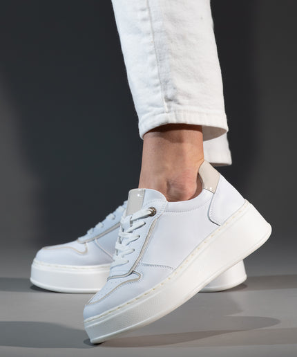 Pantofi sport piele naturala-OANA