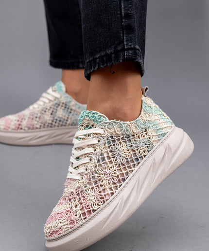 Pantofi Casual Dantela- AYMA 1