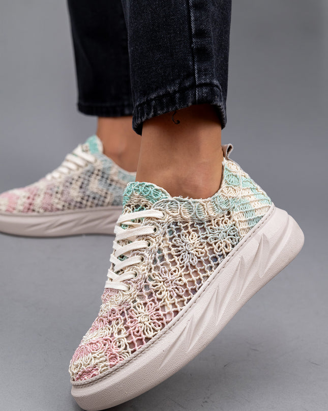 Pantofi Casual Dantela- AYMA 1