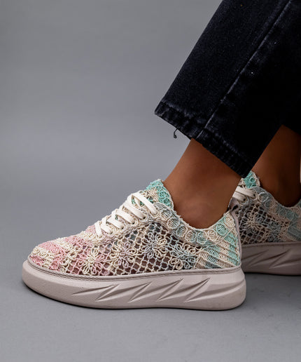 Pantofi Casual Dantela- AYMA 1