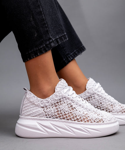 Pantofi Casual Dantela- AYMA 2