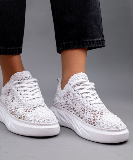 Pantofi Casual Dantela- AYMA 2