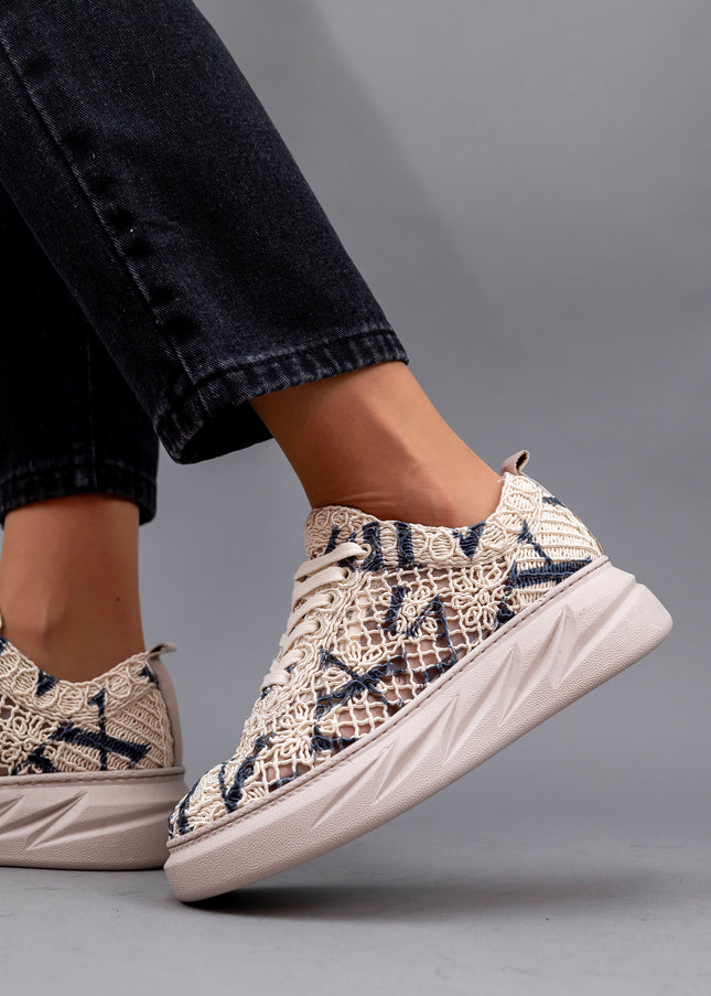 Pantofi Casual Dantela- AYMA 3
