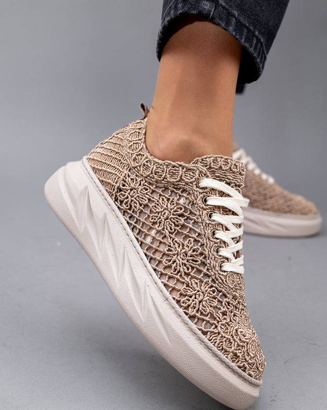 Pantofi Casual Dantela- AYMA 4