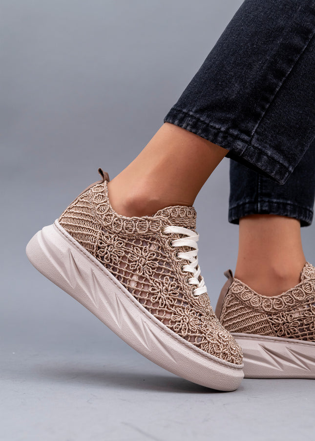 Pantofi Casual Dantela- AYMA 4