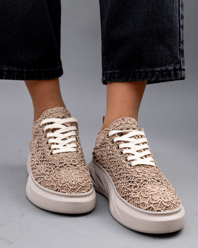 Pantofi Casual Dantela- AYMA 4
