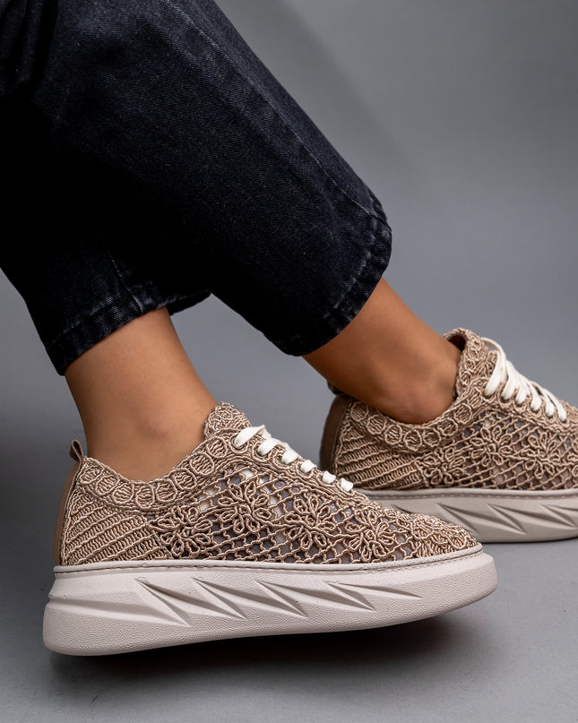 Pantofi Casual Dantela- AYMA 4