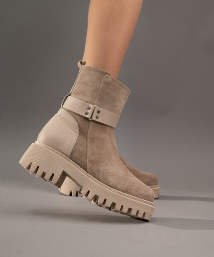 Ghete piele naturala- GINA