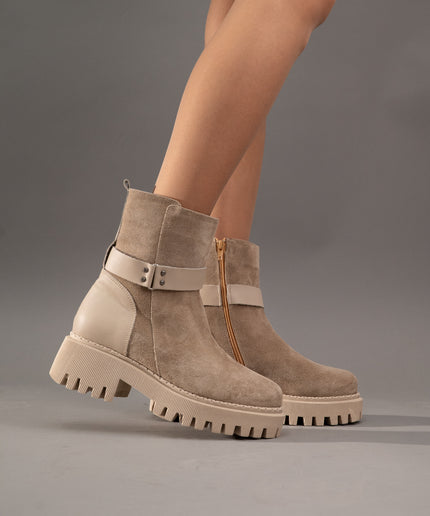 Ghete piele naturala- GINA