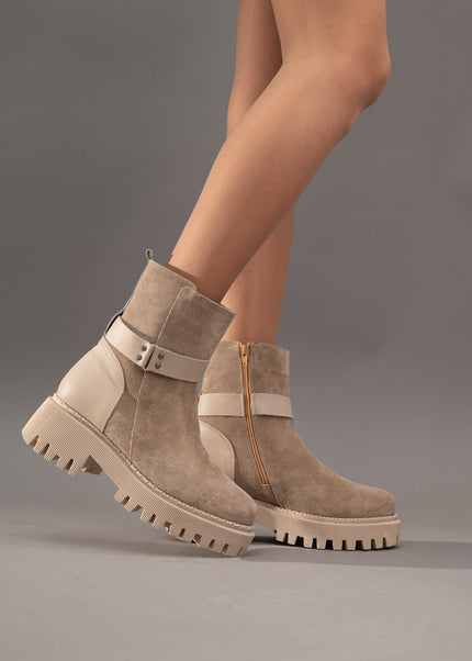 Ghete piele naturala- GINA