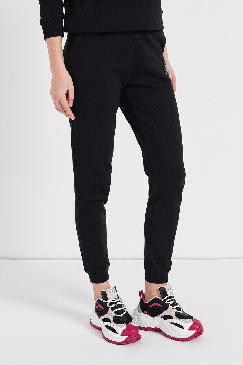 Pantaloni femei Armani Exchange - negru